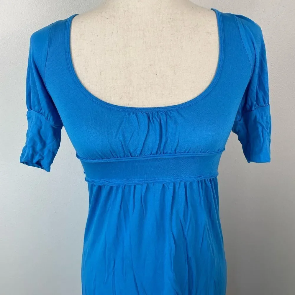 NWOT Free People Blue Midi Dress Size S